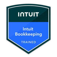 Intuit Bookkeeping badge issued to Heather Hatch